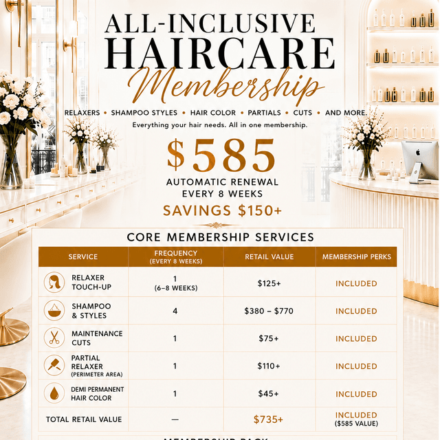 Ultimate All Inclusive Membership at Beauty By Mel Gray in Atlanta, GA